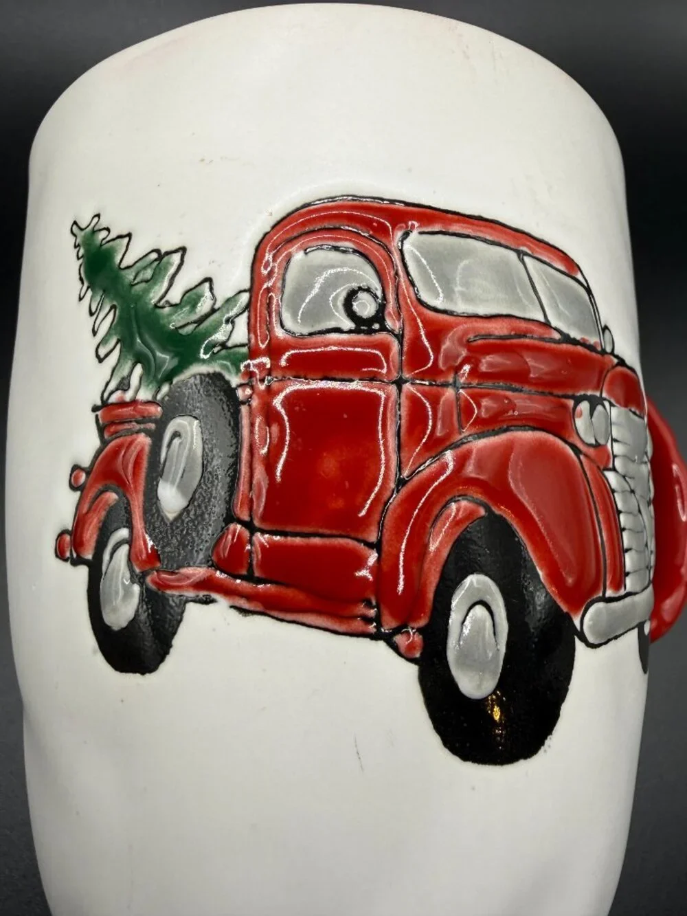 Spectrum Holiday Truck with Christmas Tree Mug